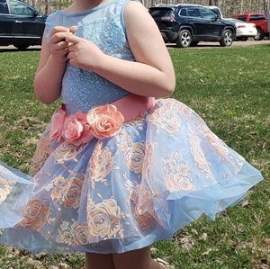 Ballet costume with matching headpiece